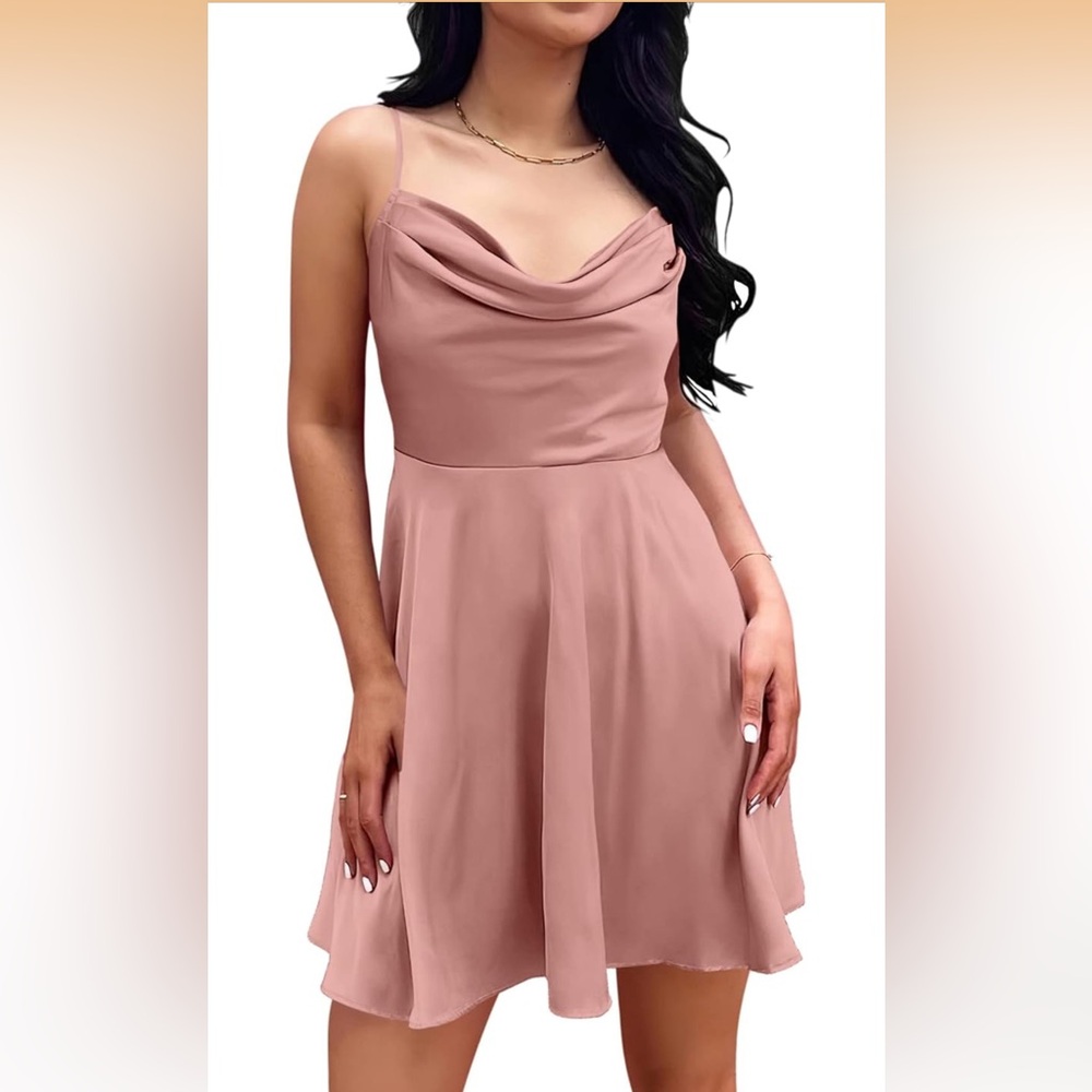 Cowl Neck Dress